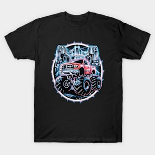 Monster Truck Lover Haunted T-Shirt